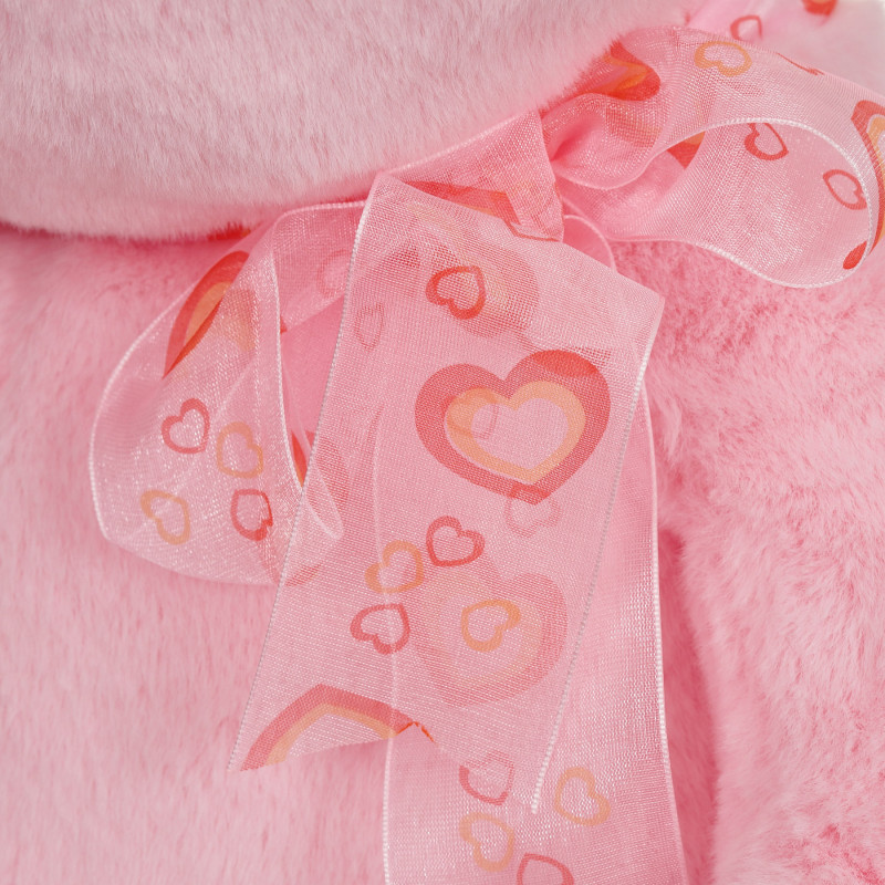 Плюшено мече Маги, розово, 50 см