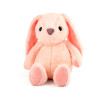 Плюшено зайче Бони, розово, 23 см