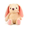 Плюшено зайче Беки, розово, 23 см