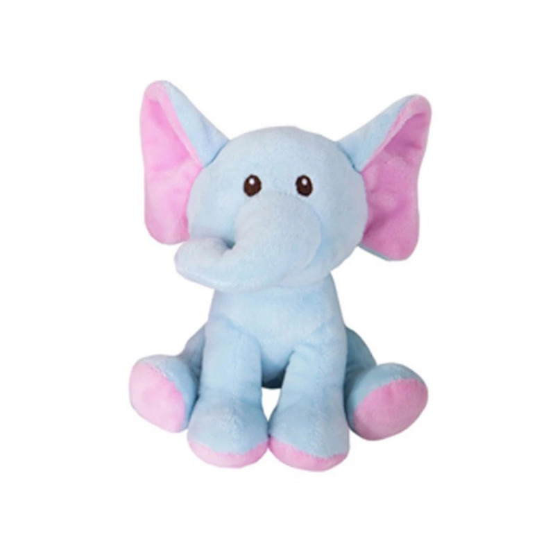 Плюшено слонче в синьо