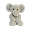 Плюшено слонче Aurora, сиво, 21 см
