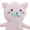 Плюшена възглавничка коте, розова, 52 см