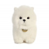Плюшено куче Померан, бяло, 19 см