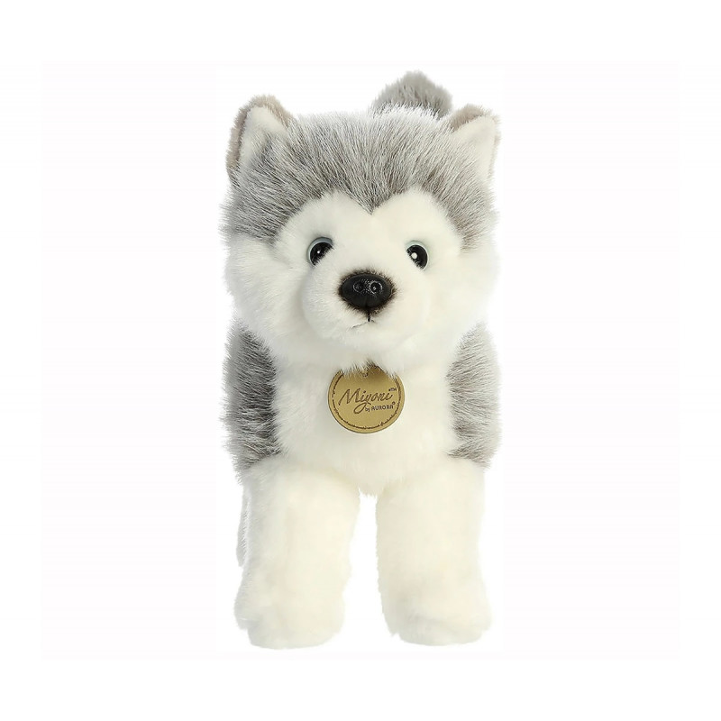 Плюшено куче - хъски с медальон 