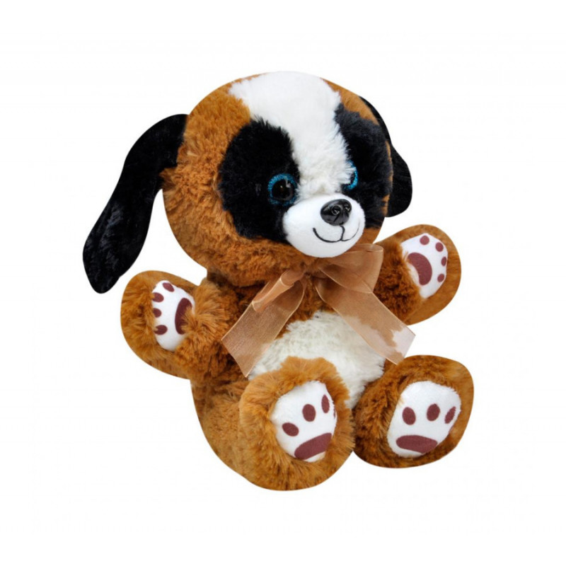 Плюшено куче, кафяво, 28 см