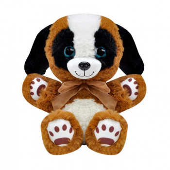 Плюшено куче, кафяво, 28 см