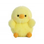 Плюшено пиле Aurora, жълто, 12 см