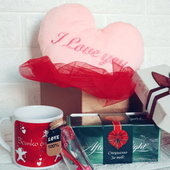 Подаръчен комплект "I love you"