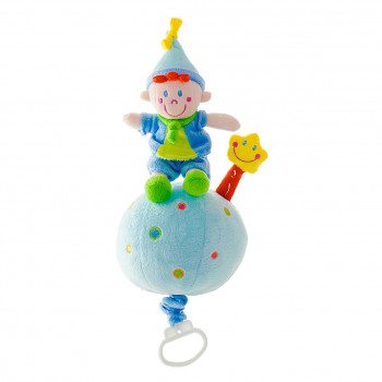 Плюшена бебешка латерна с момченце