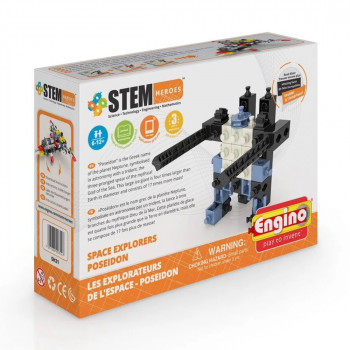 Детски конструктор Енджино СТЕМ - Герой Посейдон