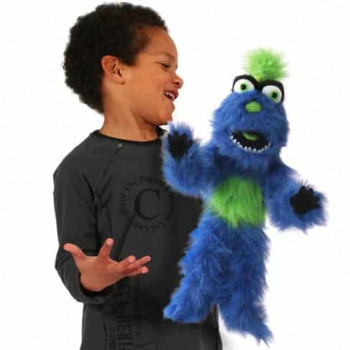 Кукла за театър Синьо чудовище, със звук