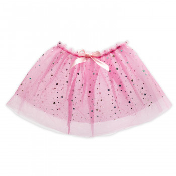 Розова пола от тюл 