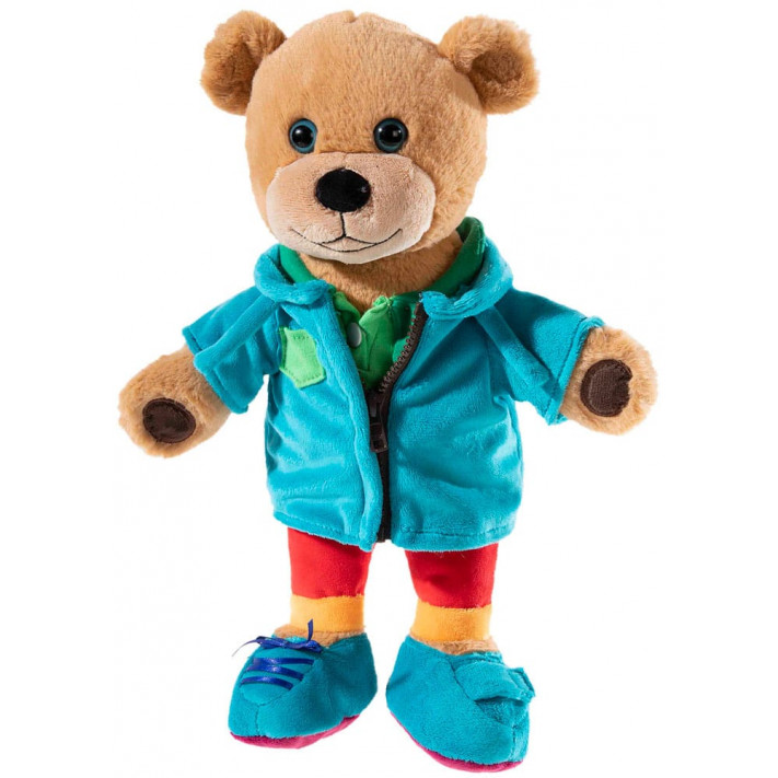 Плюшено Мече с дрешки - Научи ме, 30 см