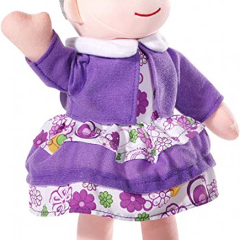 Мека парцалена кукла Баба, 30 см.