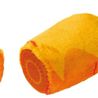 Плюшен морков с магнит, 2 части