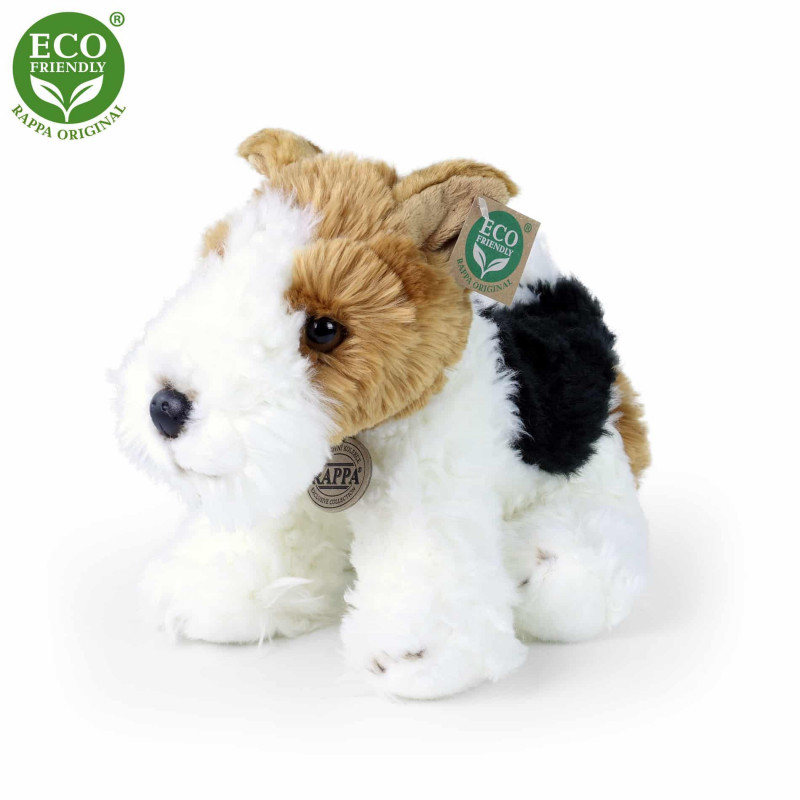 Плюшено Куче Фокстериер, стоящ, 30 см.