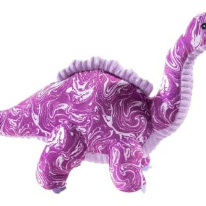 Плюшен динозавър, лилав, 43 см