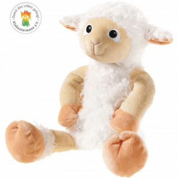 Кукла за театър Бяло агънце, 35 см.