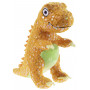 Плюшен динозавър Т-рекс, жълт, 25 см