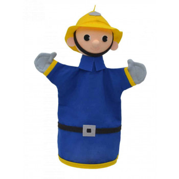 Кукла за театър Пожарникар, 28 см.