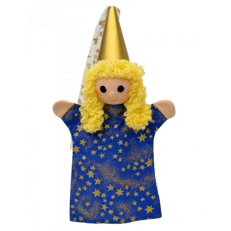 Кукла за театър Вълшебницата от Пепеляшка, 35 см.