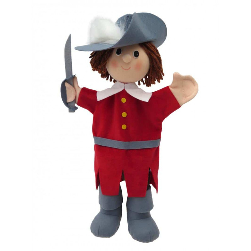 Кукла за театър Мускетар, 34 см.