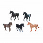 Комплект фигурки Коне II - 5 броя, 6 см.
