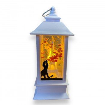 Декоративен LED фенер за влюбени