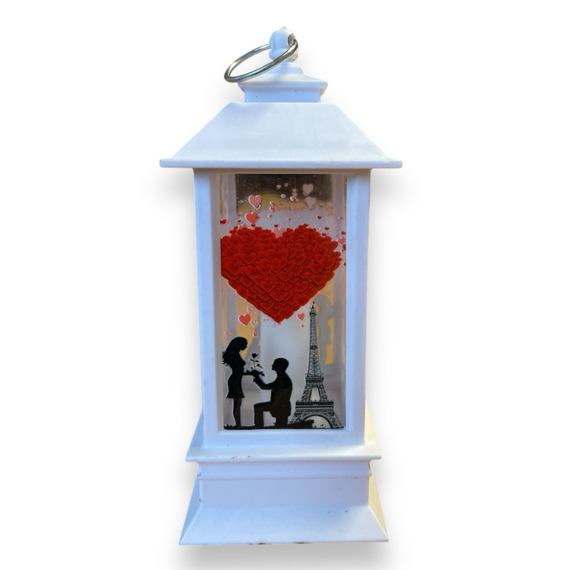 Декоративен LED фенер за влюбени