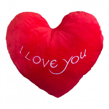 Плюшено сърце I Love you, 65 см