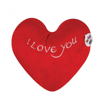 Плюшено сърце I Love you, 27 см