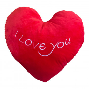 Плюшено сърце I Love you, 45 см