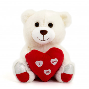 Плюшено мече за влюбени, екрю