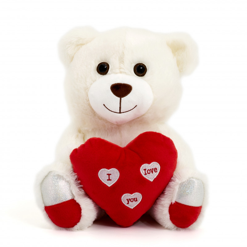 Плюшено мече за влюбени, екрю