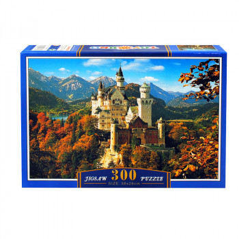 Пъзел Замък сред гората от 300 части 
