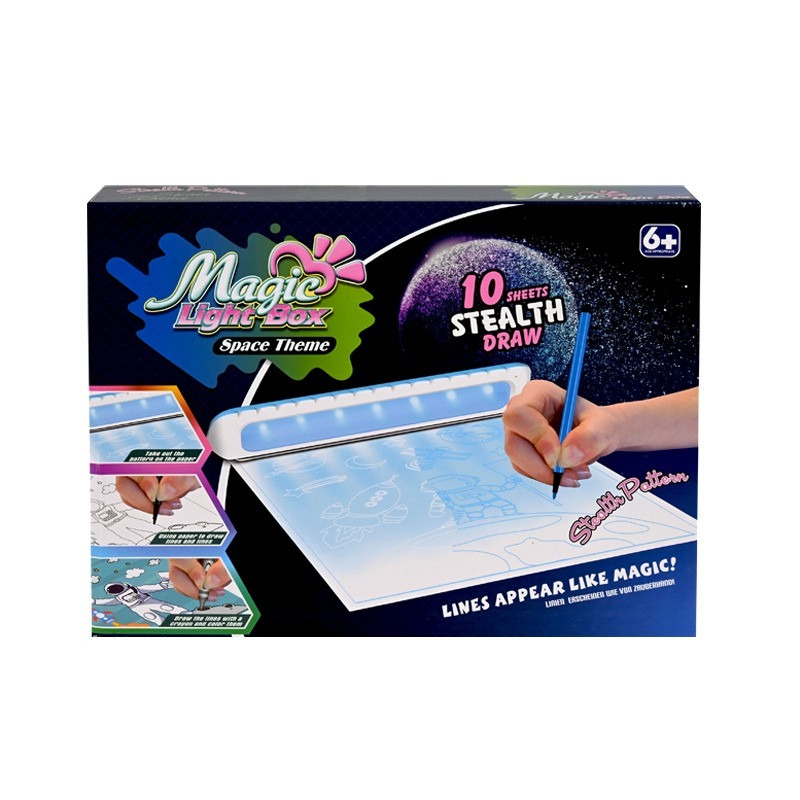 3D Магически комплект за рисуване с UV светлина